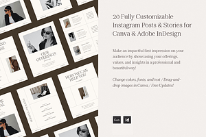 Instagram Template Posts & Stories