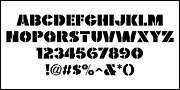 Imported Goods JNL, a Sans Serif Font by Jeff Levine Fonts (Thumbnail 3 of 5)
