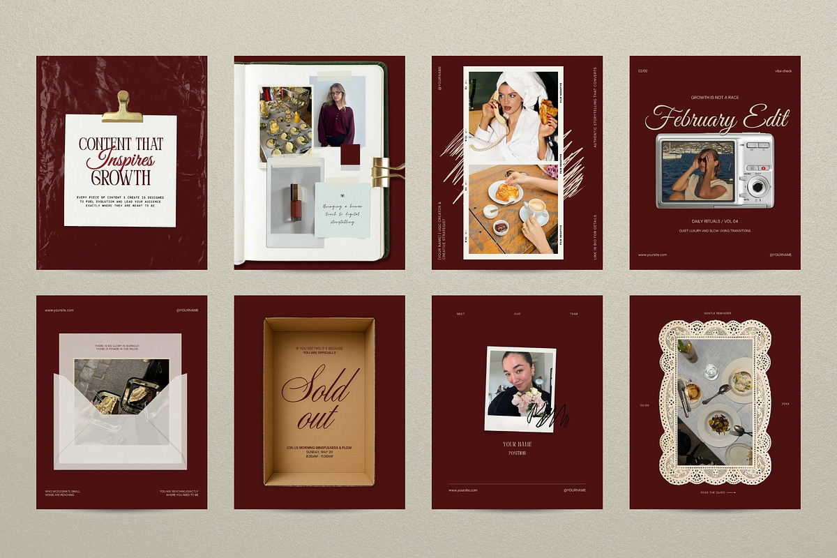 Canva Social Media Agency Kit, a Social Media Template by Pani Temp. (Photo 9 of 13)