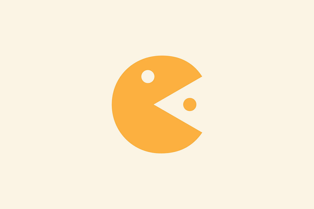 pacman logo design template vector, a Branding & Logo Template by Vectoryzen (Photo 1 of 2)