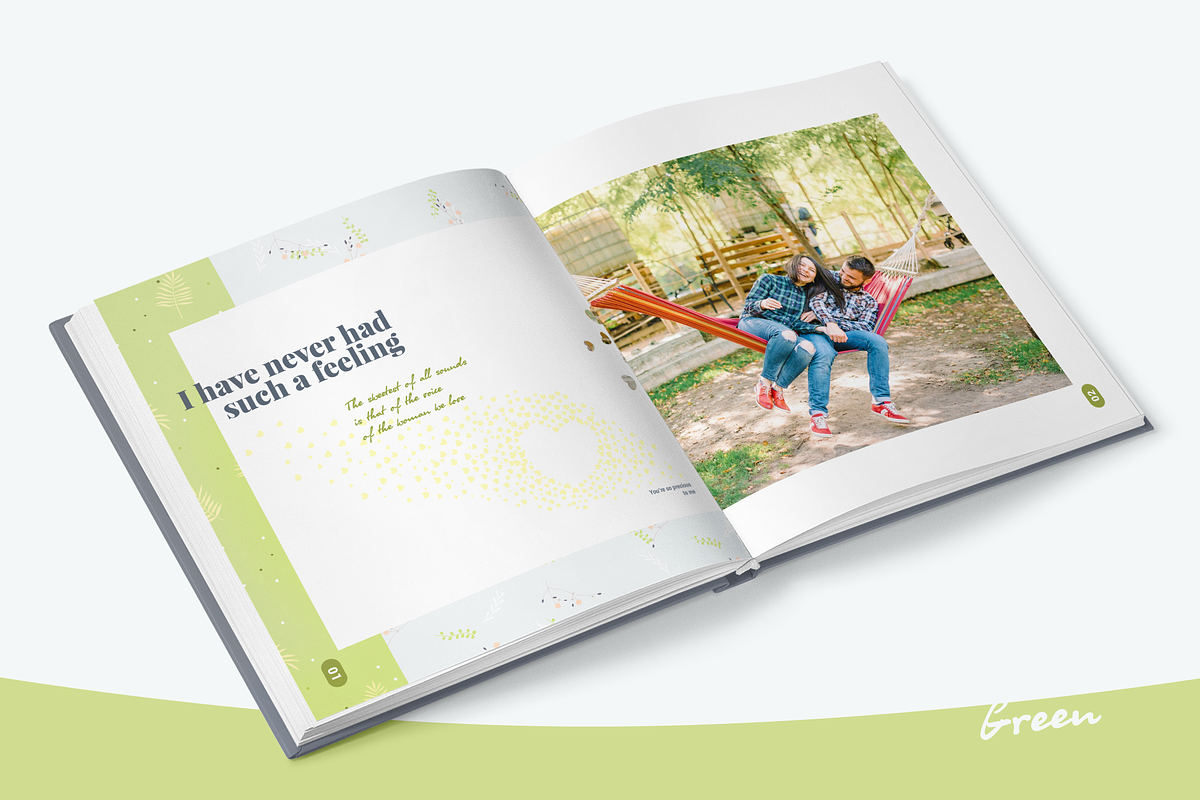 Photo Album Template - Green, a Stationery Template by ArealPro (Photo 12 of 22)