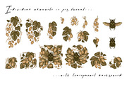 RICH HARVEST — Botanical Patterns, a Decorative Illustration by Liiafis (Thumbnail 7 of 17)