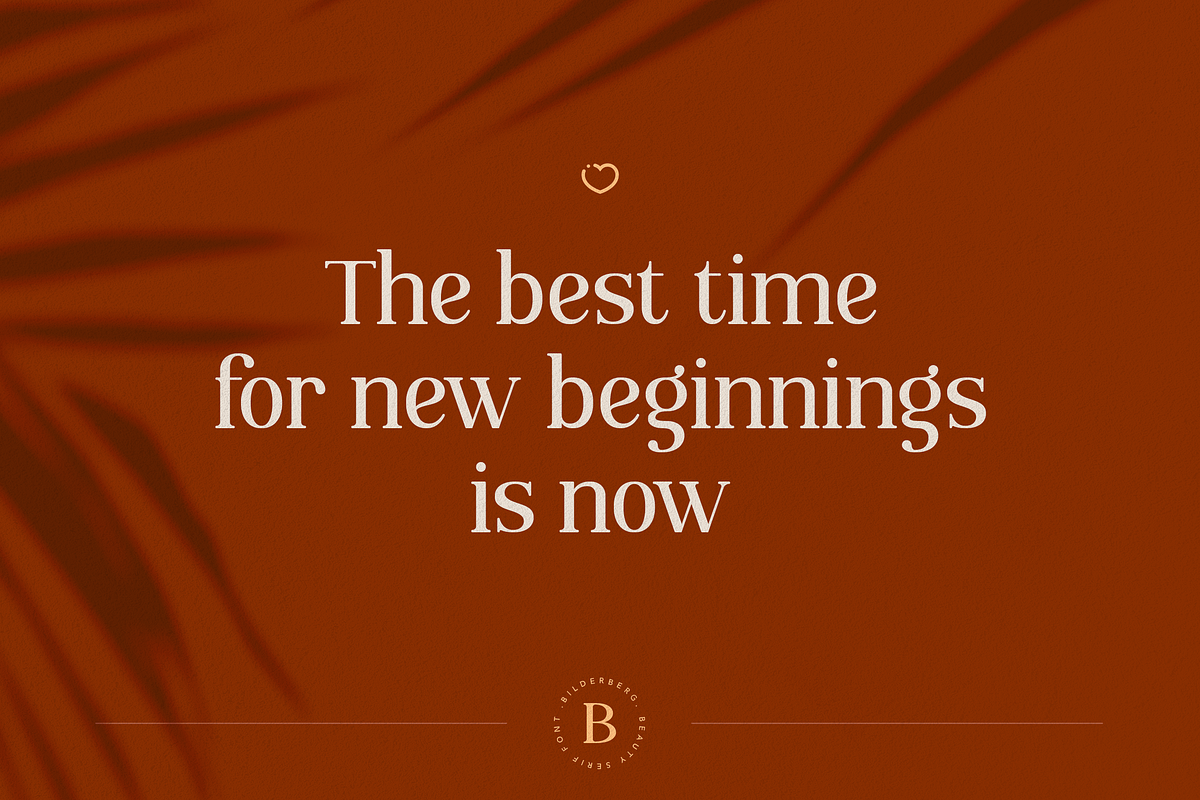 Bilderberg Beauty Serif Font preview 7