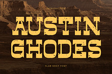 Austin Ghodes Slab Serif Font