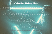 Celestial Being - 13 Font styles, a Script Font by Gblack Id (Thumbnail 8 of 13)