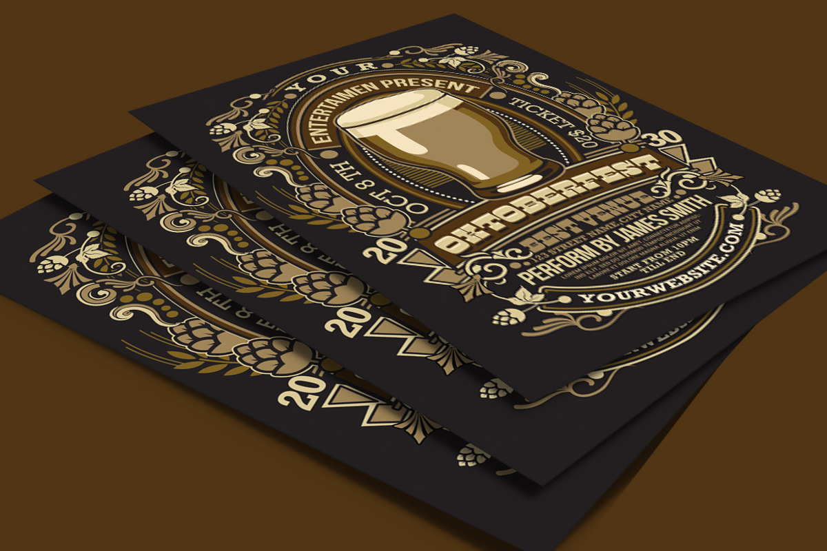Oktoberfest Flyer, a Flyer Template by Muhamad Iqbal hidayat (Photo 4 of 4)