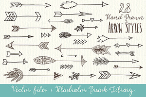 Magic Arrow Brushes Illustrator