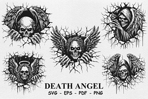 Death Angel On Crack Wall