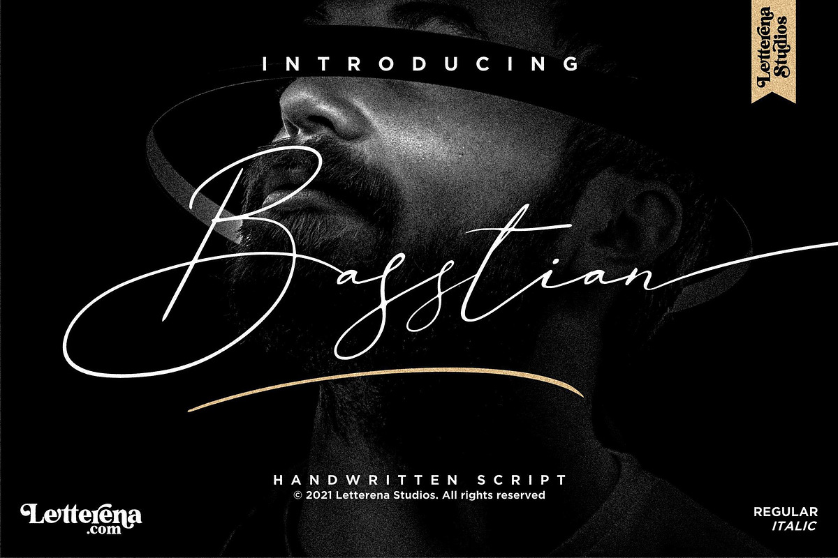 Basstian Signature LS, a Script Font by GranzCreative (Photo 1 of 18)