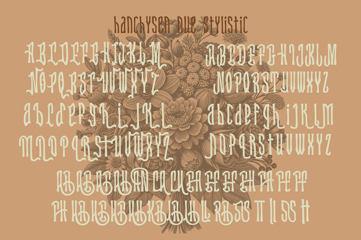 Hanchysen Font Duo, a Blackletter Font by madeDeduk (Photo 7 of 8)