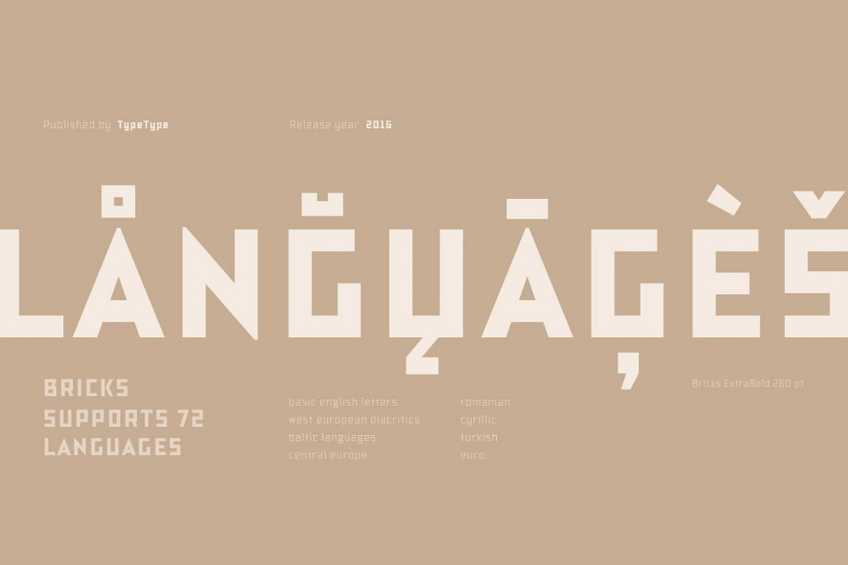 TT Bricks, a Sans Serif Font by TypeType (Photo 8 of 13)