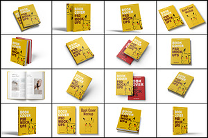 Book Cover Mockup, a Books & Magazine Mockup by mockupbuys