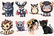 Nightmare Beasts & Creepy Crawlers, an Animal Illustration by PrintHaven Designs (Thumbnail 5 of 6)