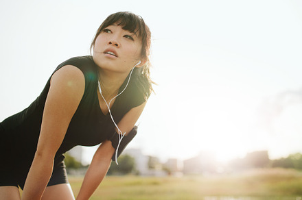 Young athletic woman featuring adult, asian, and away, a Sports & Recreation Photo by Jacob Lund