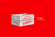 Christmas Box Mockup 3 PSD, a Product Mockup by easymock (Thumbnail 9 of 9)