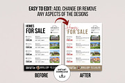 Real Estate Multiple Listing Flyers, a Flyer Template by CreativeVinesStore (Thumbnail 6 of 7)