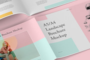 5 A4 Landscape Brochure Mockup, a Books & Magazine Mockup by Illusiongraphic (Thumbnail 22 of 25)