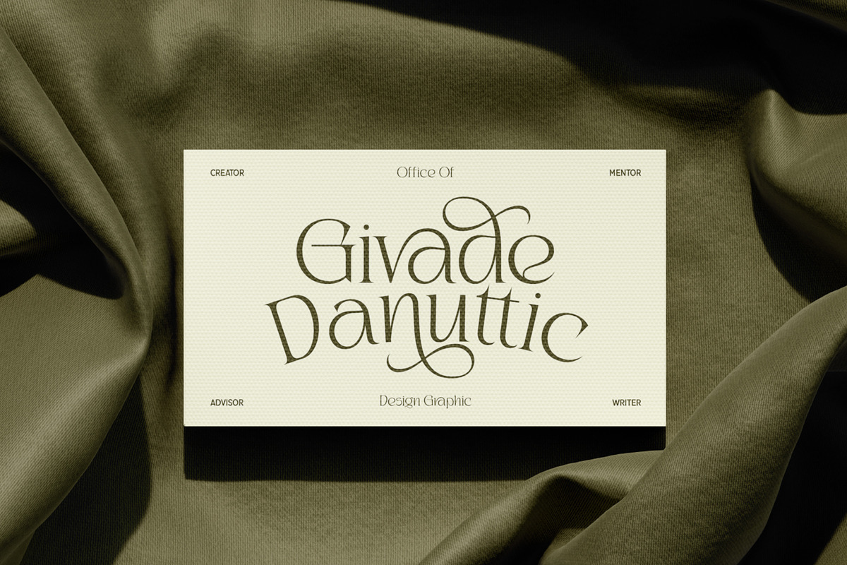 Kaviera Modern Stylish Serif Font, a Serif Font by Heinzel Std (Photo 3 of 17)