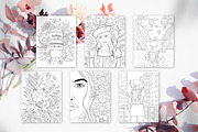 Adult Coloring Book | Whole Shop, a Graphic by ChristinaDesigns (Thumbnail 6 of 28)