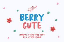Berry Cute - Handwriting Cute Font