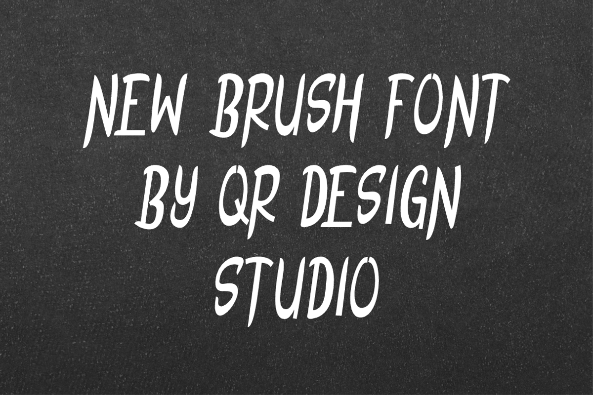 Bergina Marker Font, a Handwritten Font by QR Design Studio (Photo 4 of 6)
