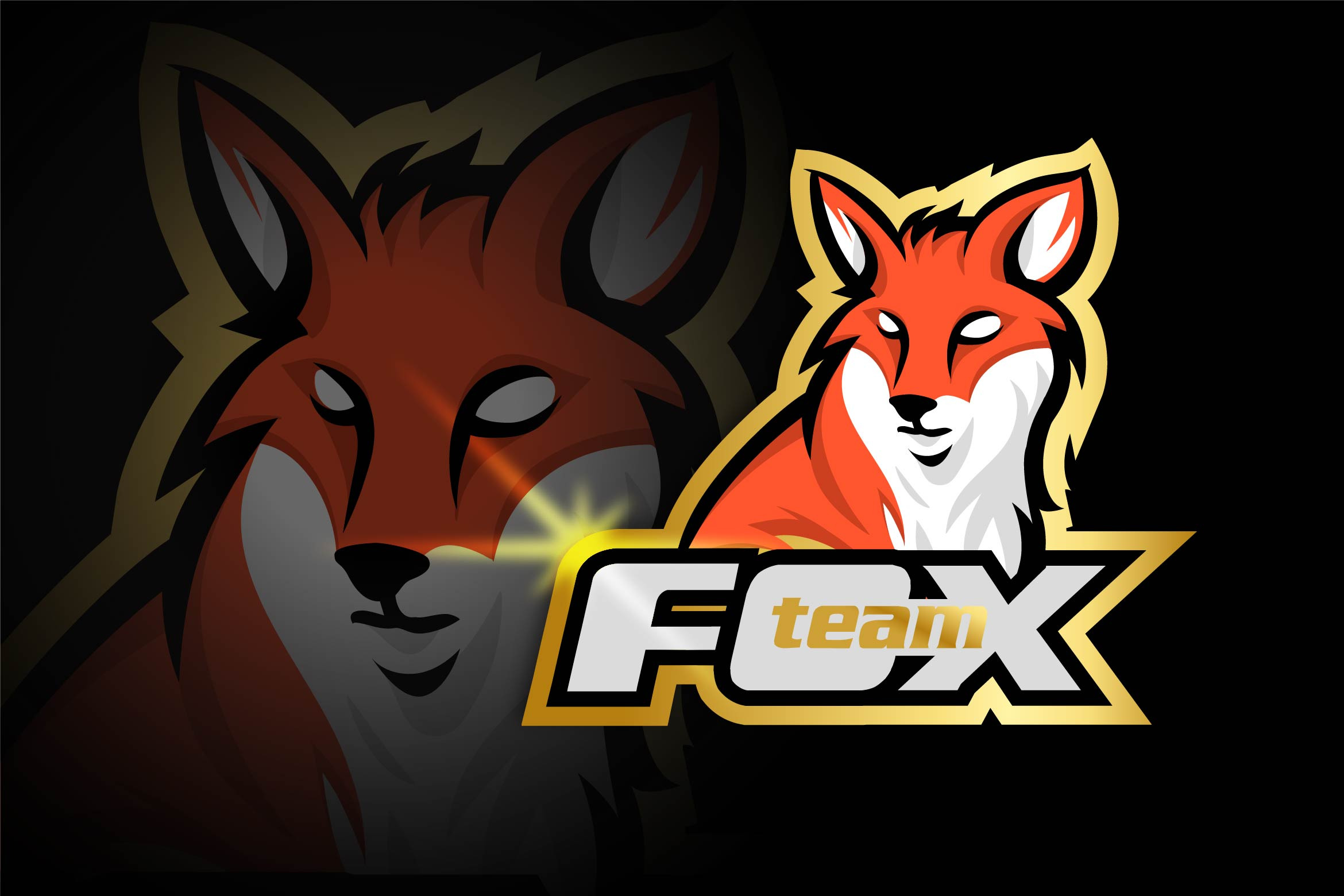 FOX - Esport Logo, a Branding & Logo Template by Olexstudio