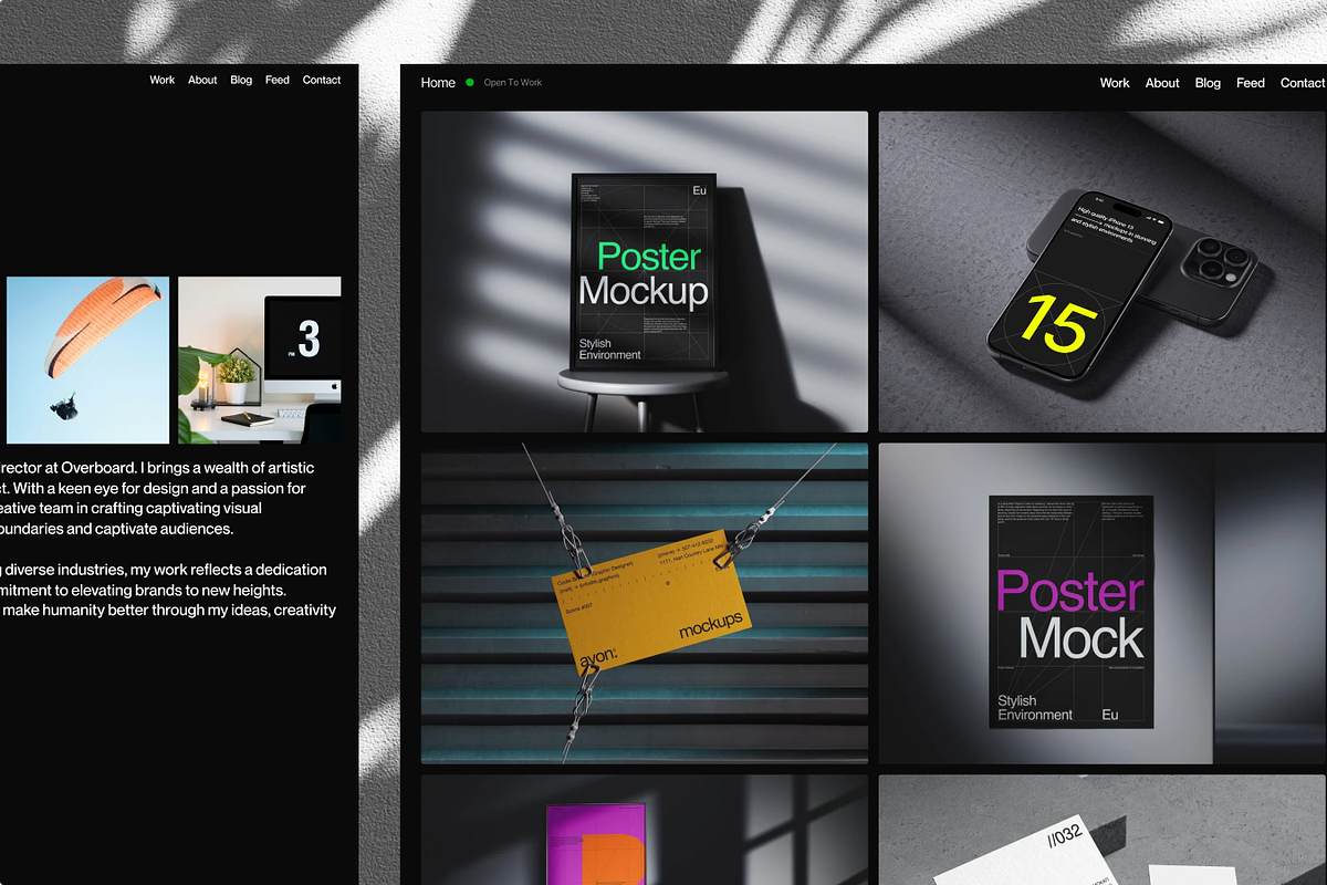 Kenjoo - Framer Portfolio Template, a Landing Page Template by Flowbyherox (Photo 5 of 5)