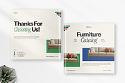 Japandi Interior Square Brochure, a Brochure Template by trabaskriya (Thumbnail 6 of 6)