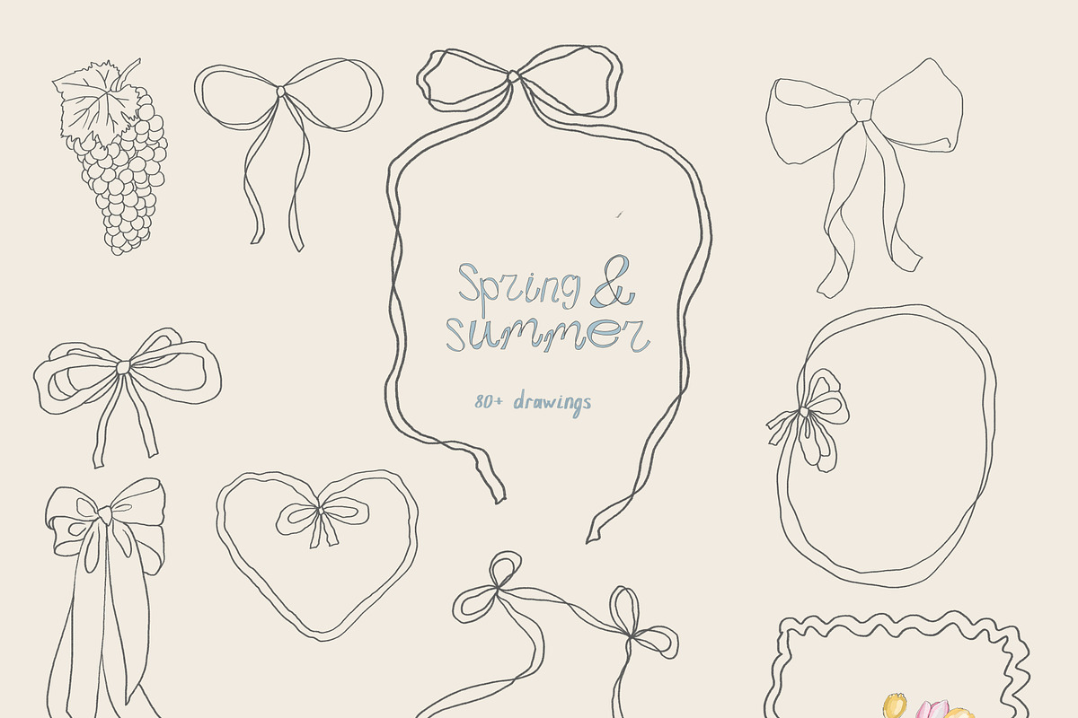 Spring Summer Easter Illustrations, an Object Graphic by whiteheartdesign (Photo 13 of 14)