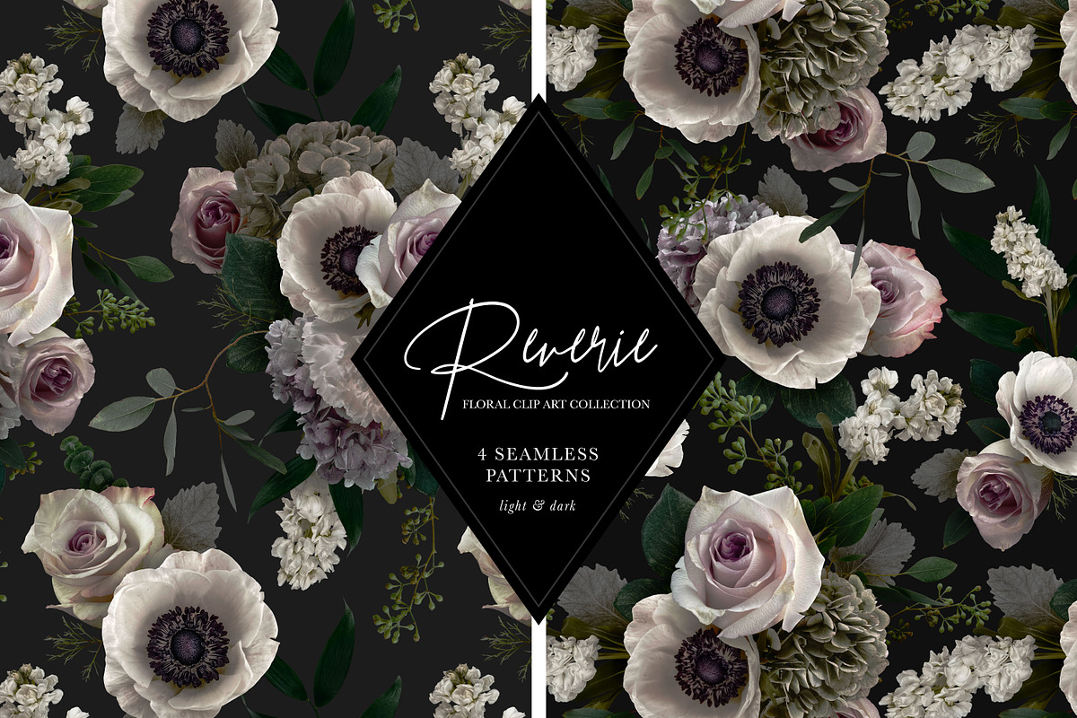 Reverie Floral Clip Art Collection, an Object Graphic by Eclectic Anthology (Photo 5 of 21)