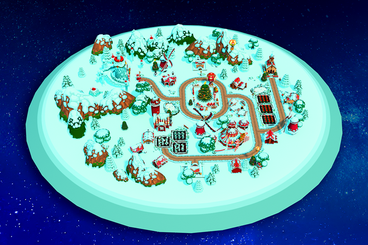 Cartoon Christmas Farm, an Environmental 3D Model by Souchenki (Photo 13 of 29)