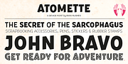 Atomette, a Sans Serif Font by Device (Thumbnail 7 of 8)