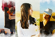 Watercolor Photo Template, a Preset Add-On by Andrew Skoch Design (Thumbnail 4 of 6)