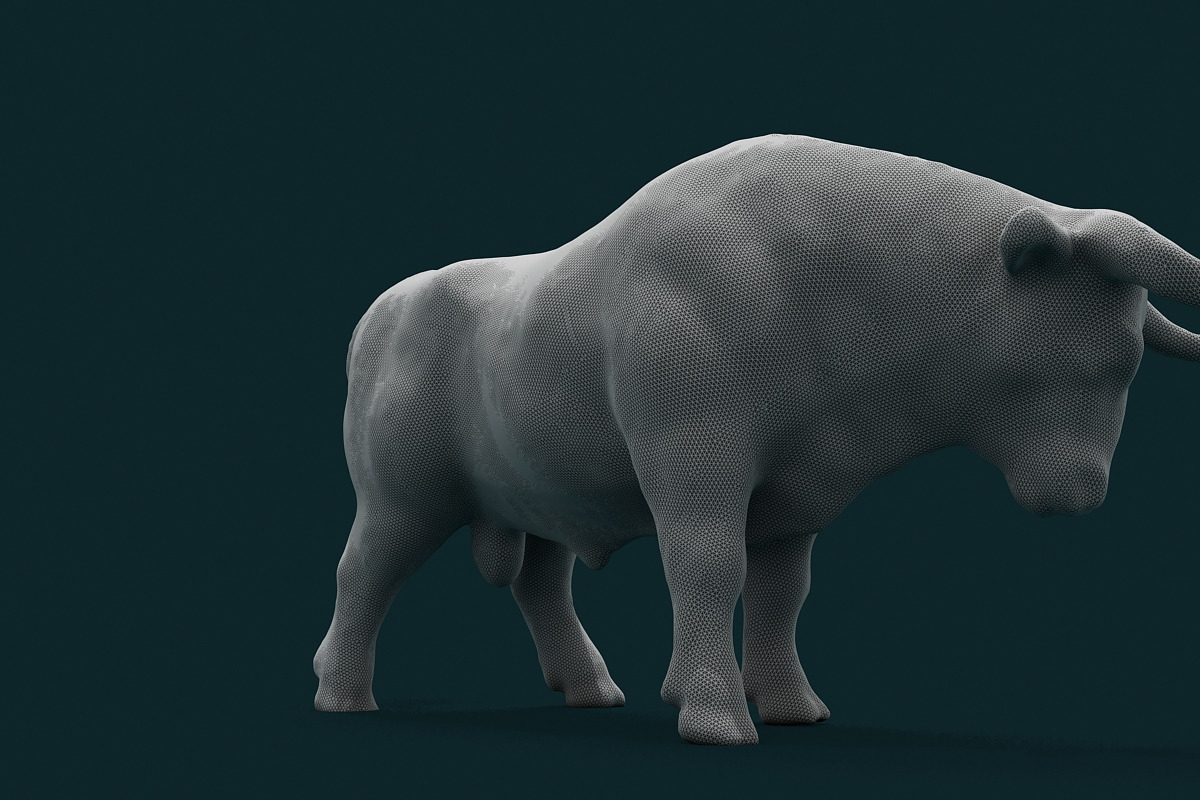 Bull 2, an Animal 3D Model by Giimann (Photo 6 of 8)