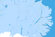 High Detailed Iceland Map, an Illustration by ilynx (Thumbnail 5 of 5)
