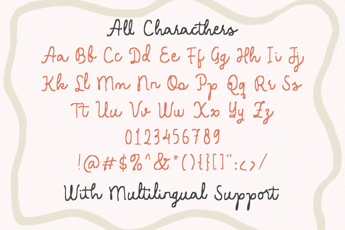 Penny Scribbles - Handwritten Family, a Handwritten Font by DzikrulAulia (Photo 11 of 12)