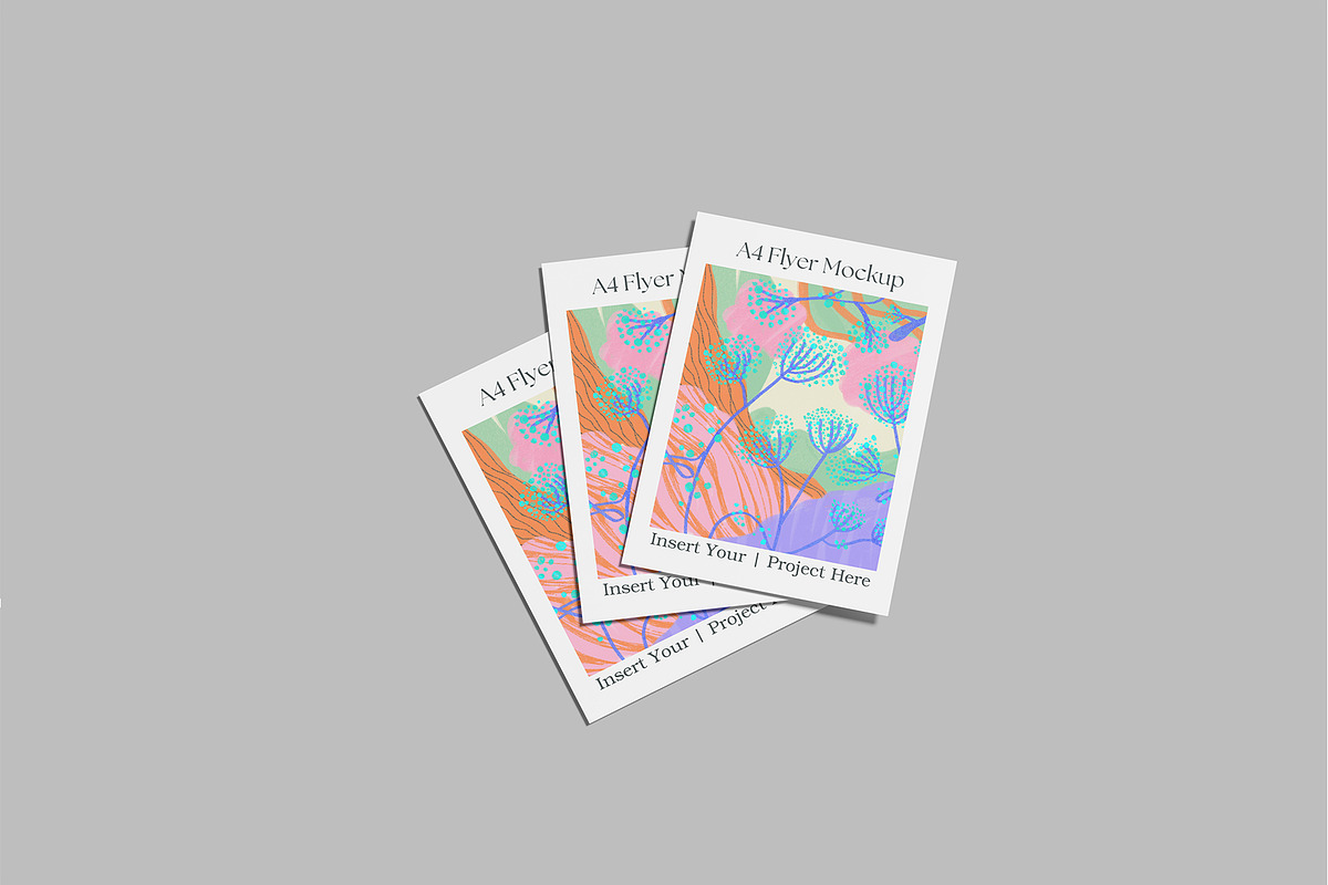 A4 Flyer Mockup, an Advertising Mockup by rizalamora (Photo 8 of 13)
