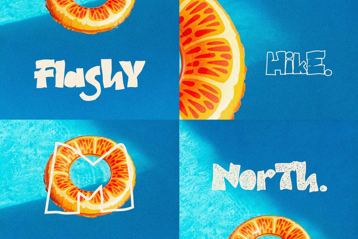Flemingo Plus, a Sans Serif Font by Sans & Sons (Photo 9 of 10)