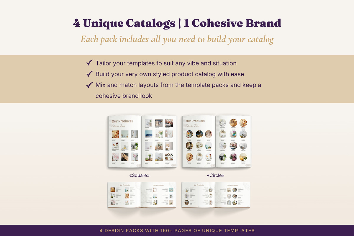 Product Catalog 2 Packs in 2 Formats, a Magazine Template by B2 Studio (Photo 3 of 19)