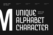 Safari - Modern Condended Sans Serif, a Sans Serif Font by Hamz Studio (Thumbnail 3 of 16)