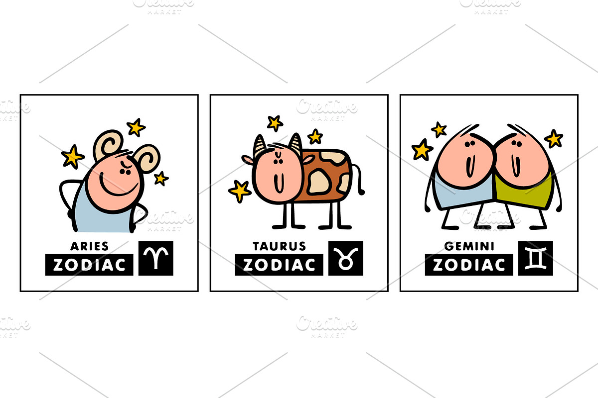 Zodiac signs, a Person Illustration by eka panova (Photo 2 of 5)