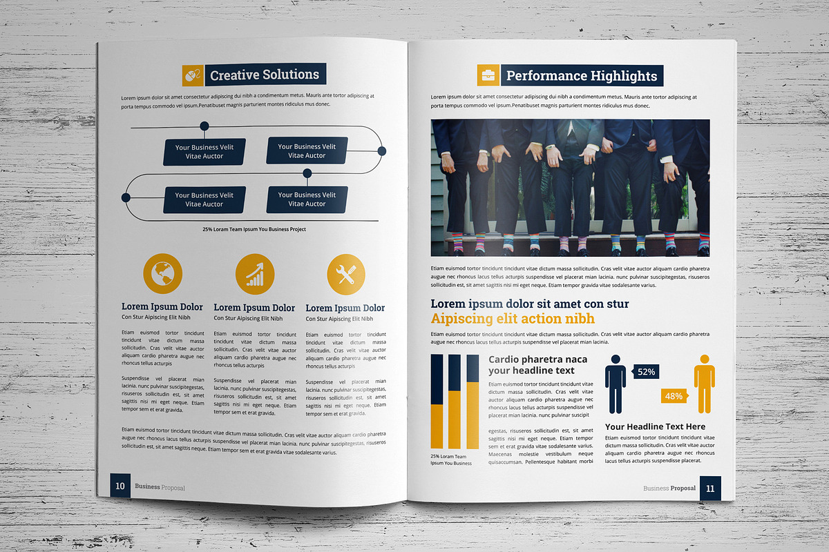 Business Proposal Template V2, a Brochure Template by JanySultana (Photo 6 of 14)