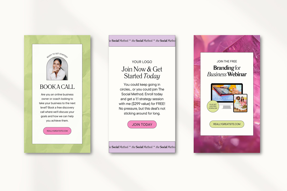 Instagram Story Templates Canva, a Social Media Template by Fallon Gerst (Photo 18 of 27)
