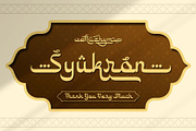 Mushym Arabic Typeface, a Sans Serif Font by alit design (Thumbnail 23 of 23)