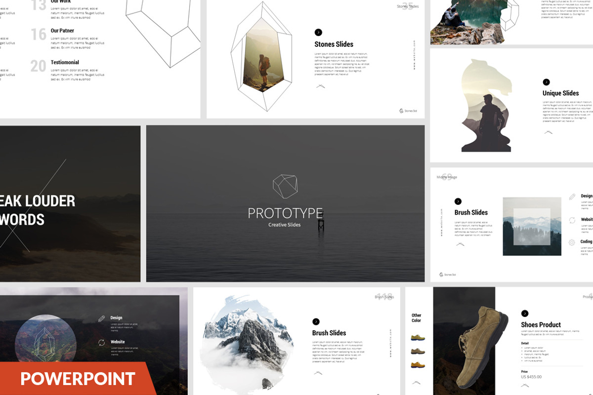 Prototype Powerpoint, a Presentation Template by Azruca (Photo 1 of 15)
