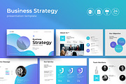 Business Strategy Presentation Templ, a Presentation Template by Creative-Work (Thumbnail 1 of 9)