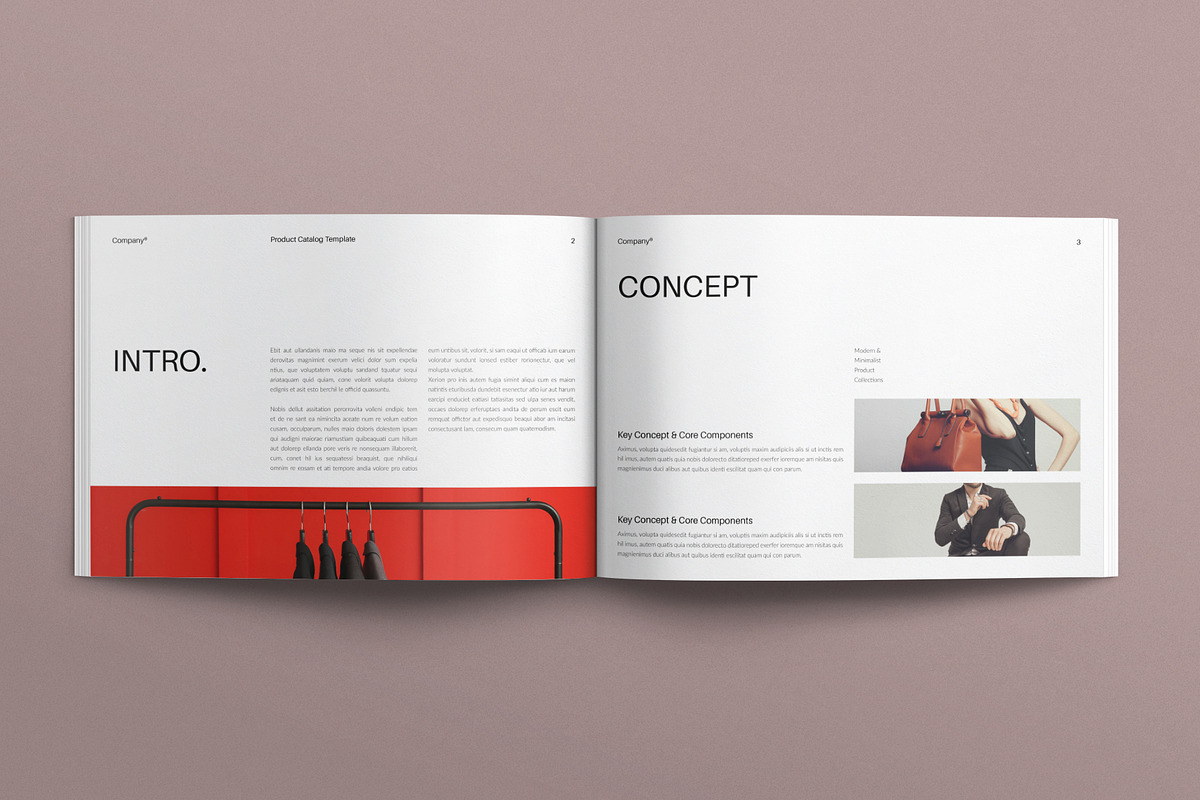 Product Catalog Template Landscape, a Brochure Template by E-Type (Photo 2 of 7)
