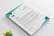 Creative Letterhead Word, a Stationery Template by ResumeDevisers (Thumbnail 6 of 9)