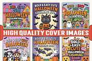Bold & Easy Cute Halloween Coloring, a Seasonal Illustration by Ink Gallery (Thumbnail 3 of 6)