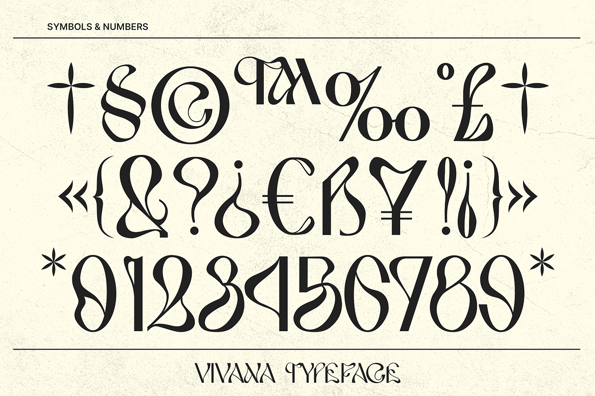 VIVANA | Modern Display, a Sans Serif Font by Alif Devan R. (Photo 10 of 12)